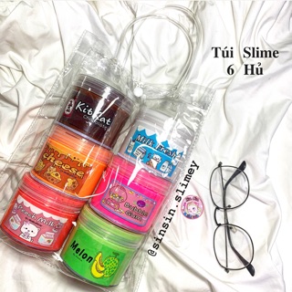 COMBO TÚI SLIME BASE 6 HỦ