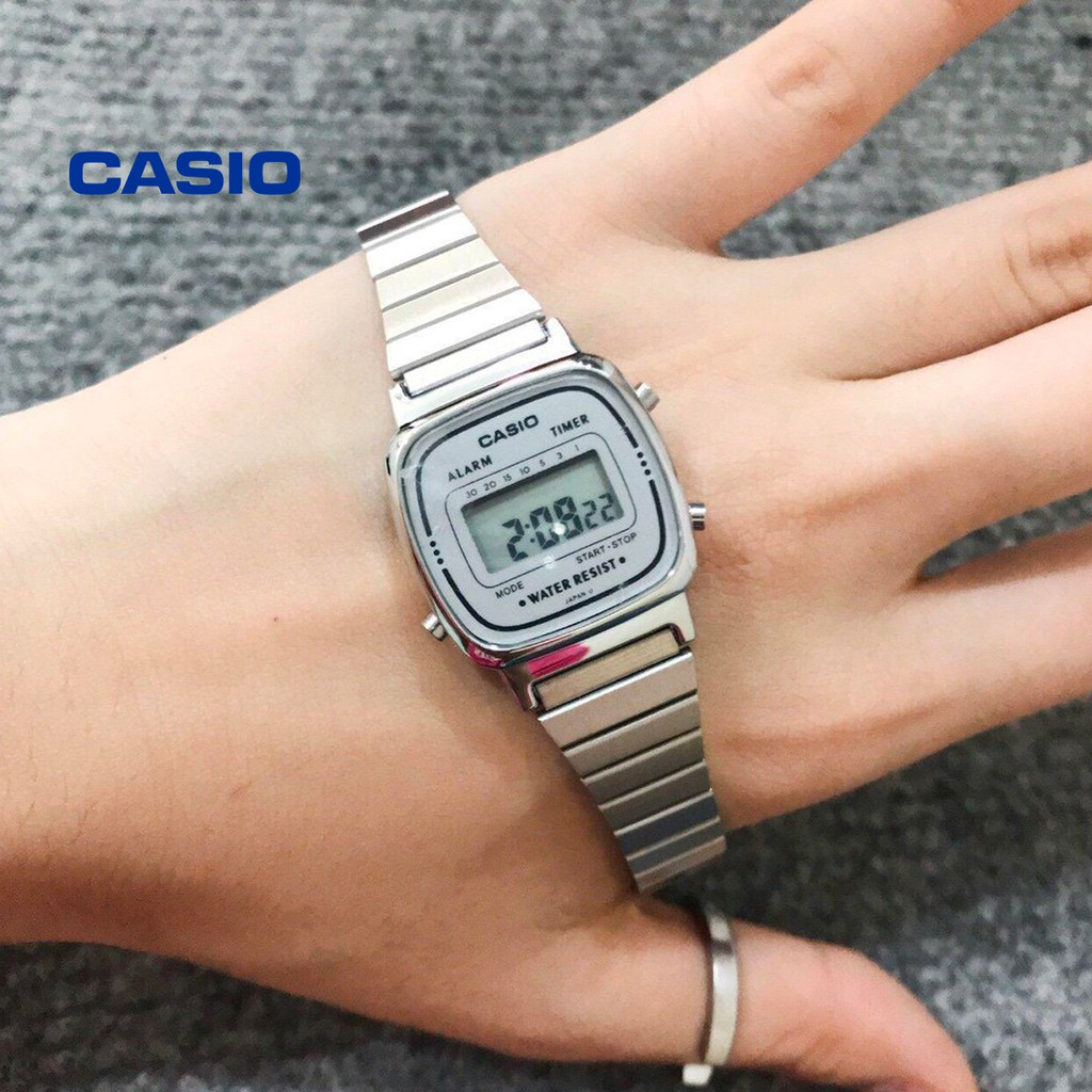 Đồng hồ nữ CASIO LA670WA-7DF/LA670WA-7SDF chính hãng - Bảo hành 1 năm, Thay pin miễn phí