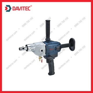 Máy khoan rút lõi bê tông/tường cầm tay davitec dv1380 công suất 1600w, đường kính khoan tối đa 138mm - hàng chính hãng