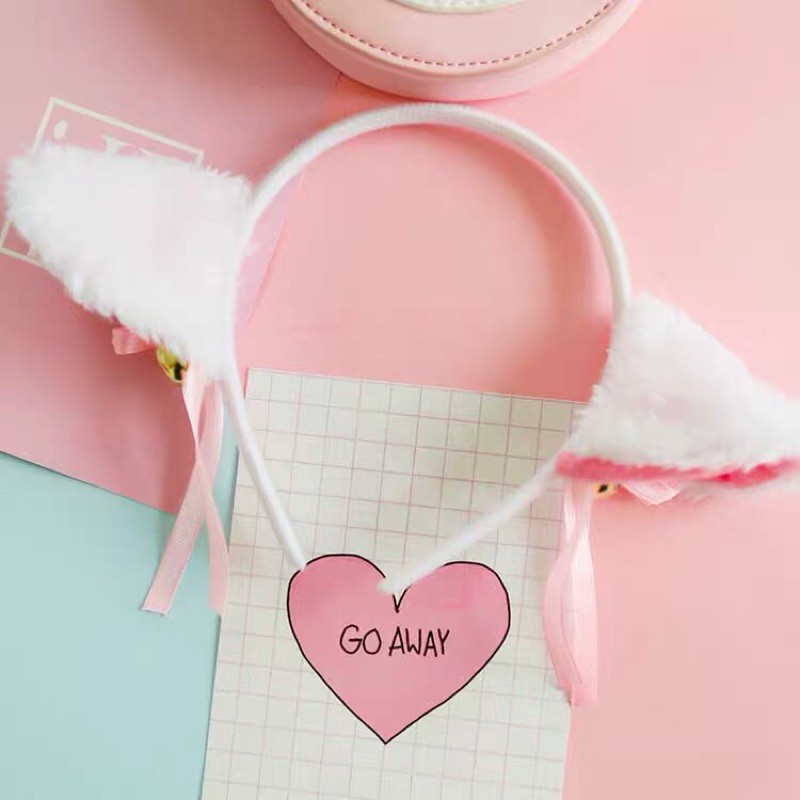 Bờm Tai Mèo Hồ Ly Kèm Lục Lạc | Cosplay Mèo Dễ Thương