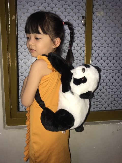 BL02- Balo gấu trúc cho bé