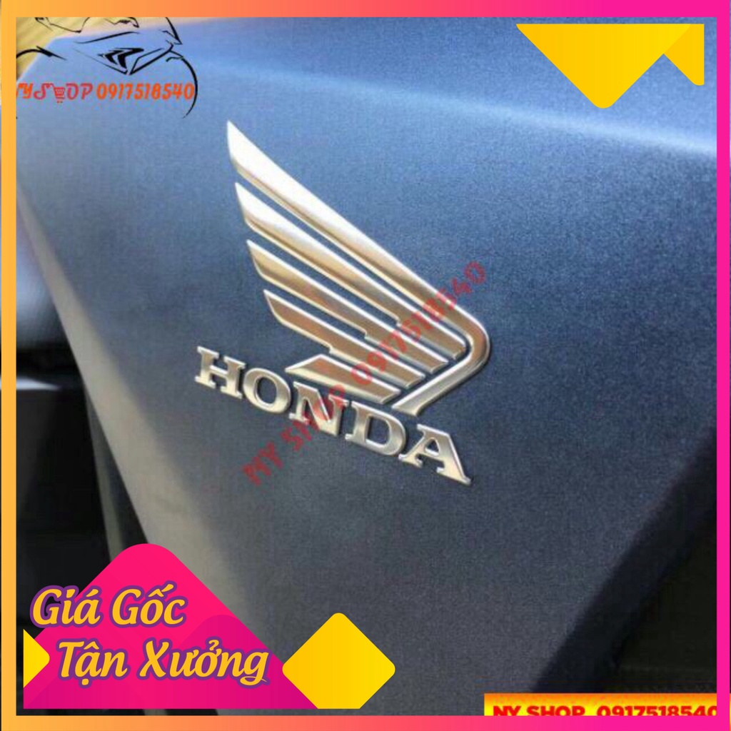 TEM LOGO HONDA CÁNH CHIM HUYỀN THOẠI ĐÂY AE (Ảnh Sp thật)