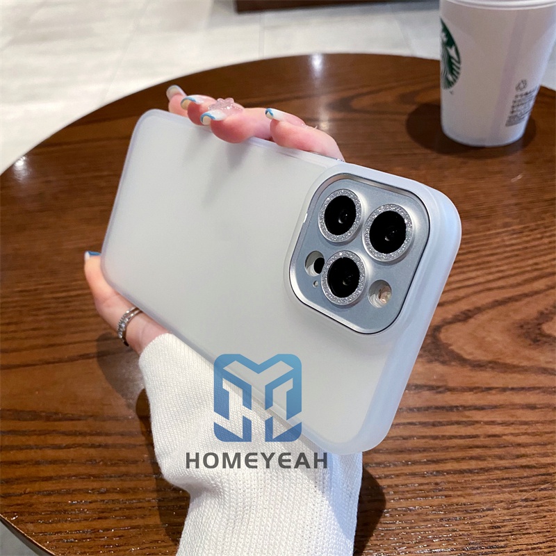 Ốp Điện Thoại Silicon Mềm Chống Sốc Phối Kim Tuyến Cho iPhone 11 12 13 Pro Max ip11 ip13