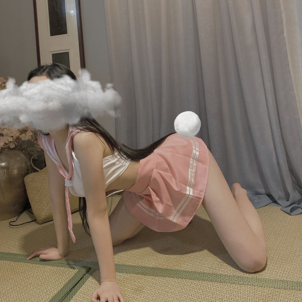 Bộ Đồ lót Cosplay hóa trang nữ sinh Đồ ngủ Sm chụp hình sexy gợi cảm
