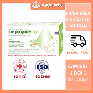Gạc rơ lưỡi Dr Papie vệ sinh răng miệng cho bé 30 gói