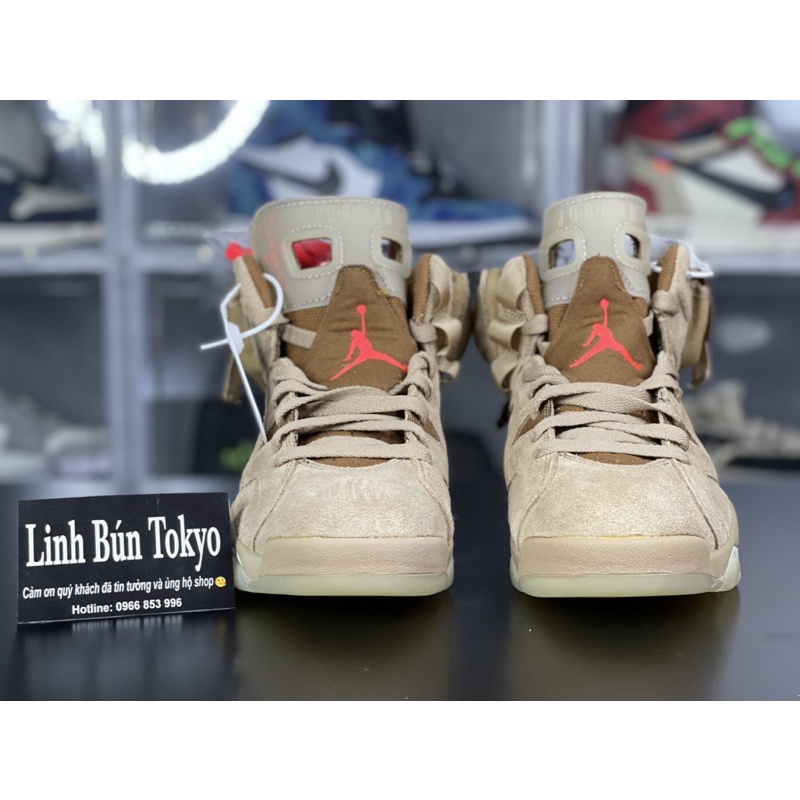 Giày jodan6 traviscot +full hộp