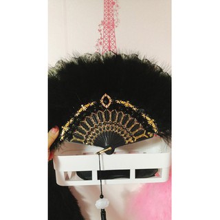 Quạt lông vũ phong cách Lolita (oder )