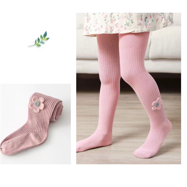 Quần Tất Màu Sắc Xinh Xắn Cho Bé Gái 0-6 Tuổi