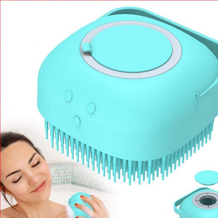 Bông tắm silicon tạo bọt massage