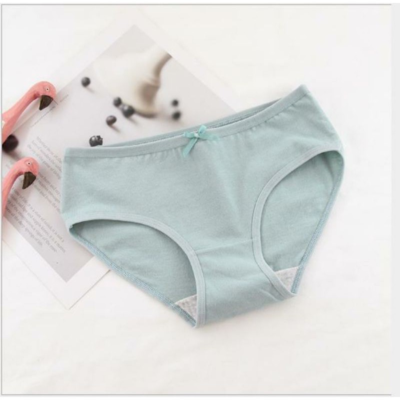 Quần lót nữ cotton basic màu trơn thời trang nữ | BigBuy360 - bigbuy360.vn