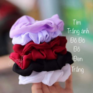 🌸🌸 Dây cột tóc mẫu #Scrunchies vải Chiffon 💖