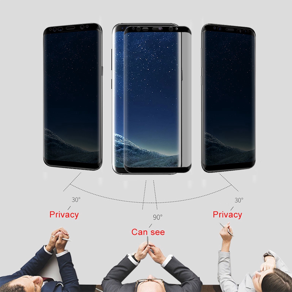 Kính Cường Lực Chống Nhìn Trộm Cho Samsung Galaxy S8 S9 Plus Note 8 9