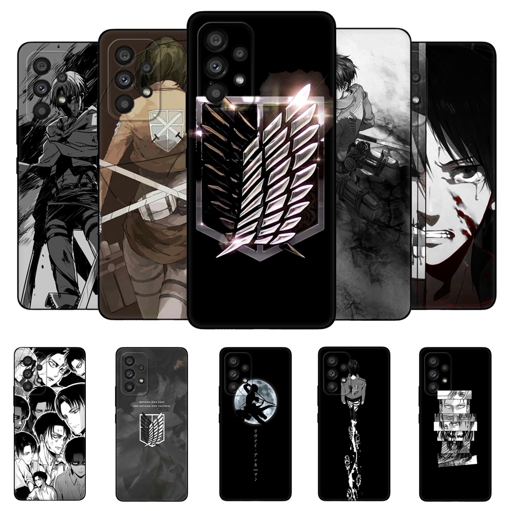 Ốp Điện Thoại tpu Silicon Mềm Hình Attack on Titan Cho Samsung Galaxy A23 4G LTE A33 A53 A73 4G 5G