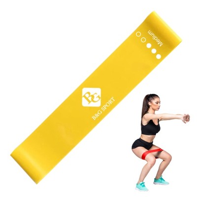 BG Dây đàn hồi kháng lực  tập Gym Yoga Thái Lan cao cấp đa năng mới 2025 MÀU VÀNG (L) 11-13KG HOT