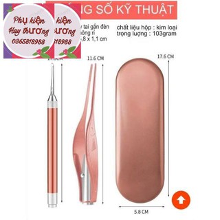 BỘ DỤNG CỤ LẤY RÁY TAI CÓ ĐÈN