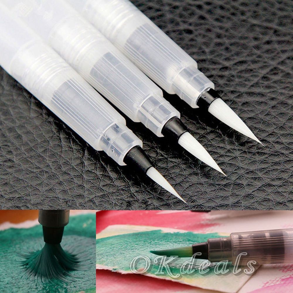 Bộ 3 thân bút lông chuyên dùng viết thư pháp màu nước