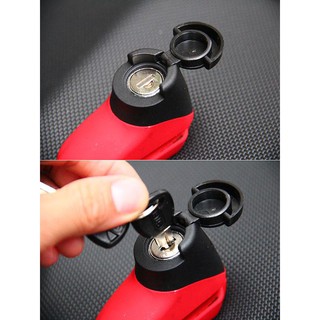 [HCM - Q.9] Khóa Phanh Đĩa Xe Máy ABUS 303 Red
