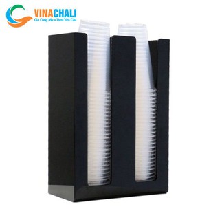 Kệ mica đựng ly cốc trà sữa - cafe - take away chữ u cao cấp