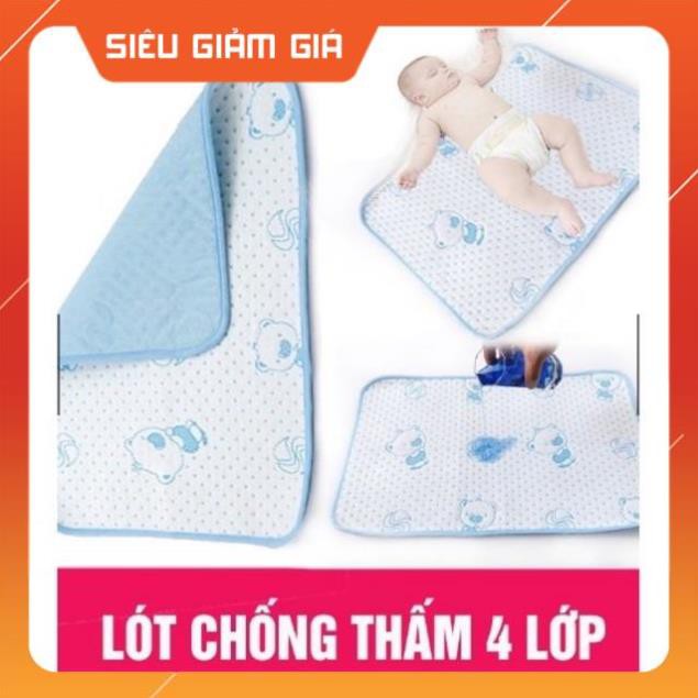 Lót chống thấm 4 lớp size 50*70 cm