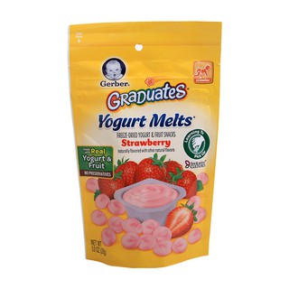 SỮA CHUA KHÔ GERBER CÁC VỊ 28G