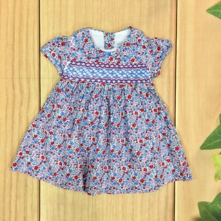 Freeship 99k toàn quốc_,Đầm smock hoa size 12m-7kg