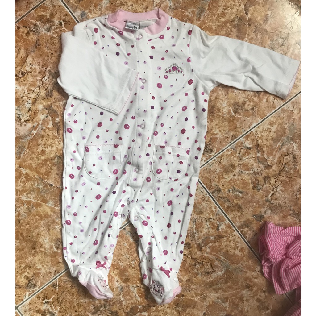 Bộ body tất dài tay cho bé