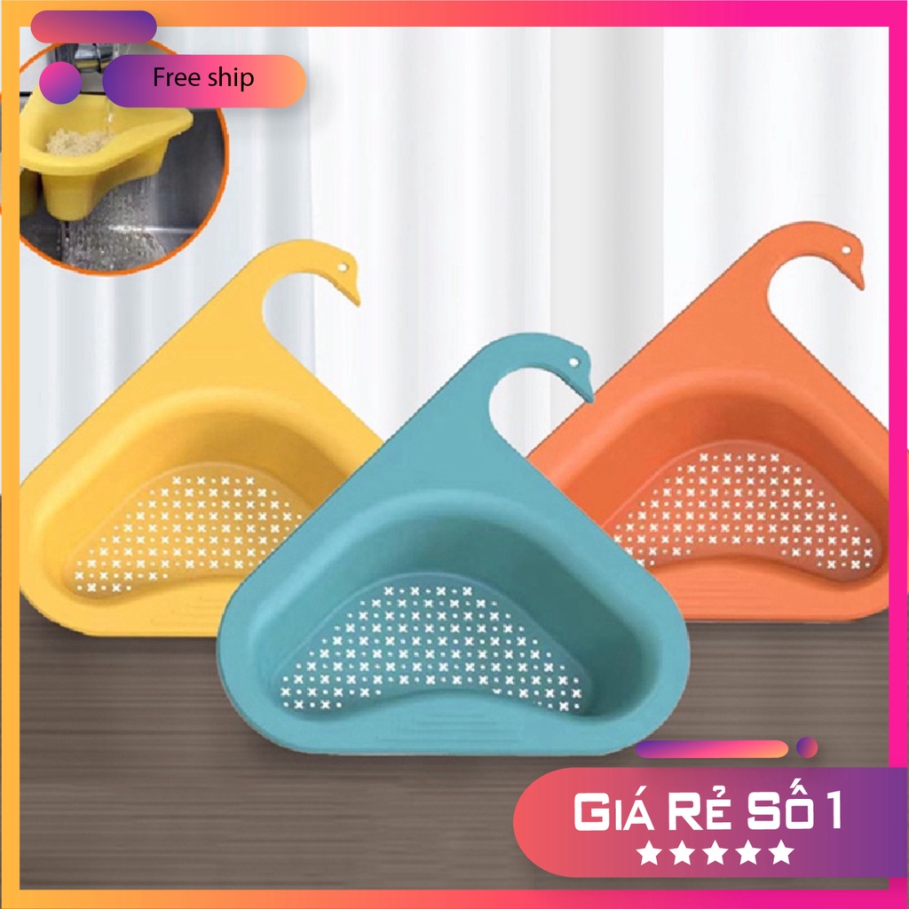 [FRESHIP] Giá Đựng Ráo Nước Đa Chức Năng Gắn Bồn Rửa Nhà Bếp (Khay Lọc Rác Bồn Rửa Bát)