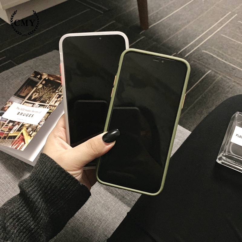 Ốp lưng TPU silicon mặt nhám dành cho iPhone 11/11Pro/11ProMax X XR XS XS MAX 6 7 8 Plus SE | BigBuy360 - bigbuy360.vn
