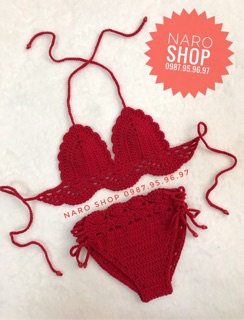 BỘ BIKINI VIỀN REN CHO BÉ