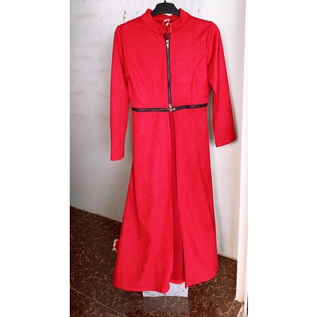 Áo mangto- croptop dạ nhung- đẹp độc lạ