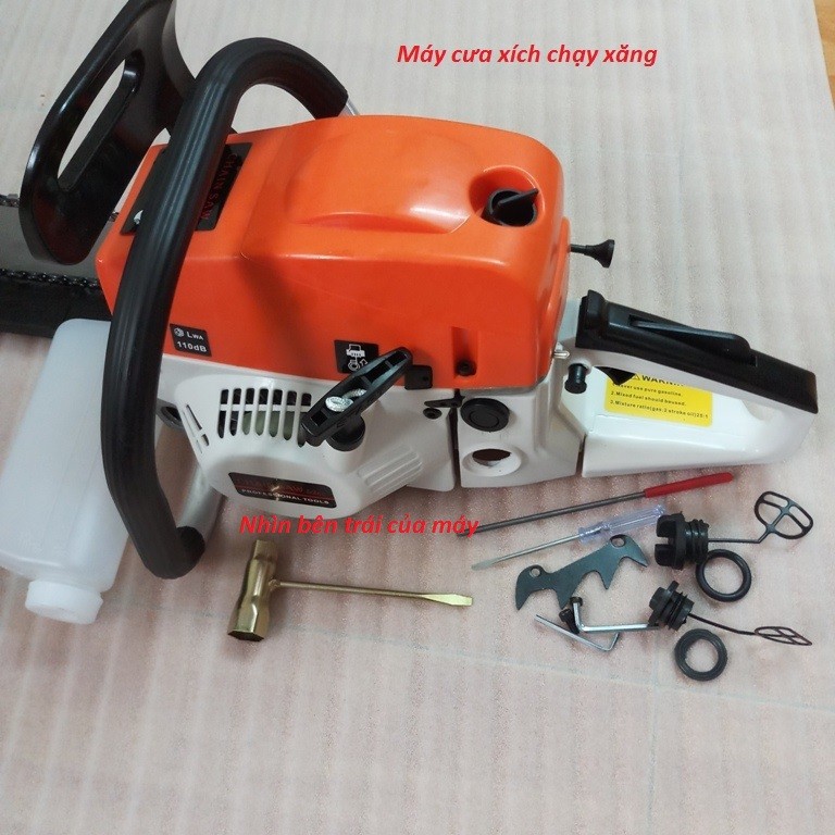 Máy cưa xích cao cấp chạy xăng 52CC -2020 hàng chính hãng