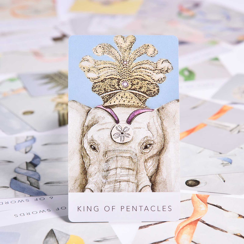 Bộ 78 Thẻ Bài Tarot Màu Trắng Chất Lượng Cao