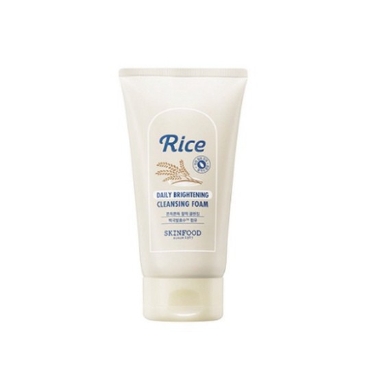 [SALE25]  Sữa Rửa Mặt Chiết Xuất Gạo Skinfood Rice Daily Brightening Cleansing Foam 150ml tn2809 tn2809