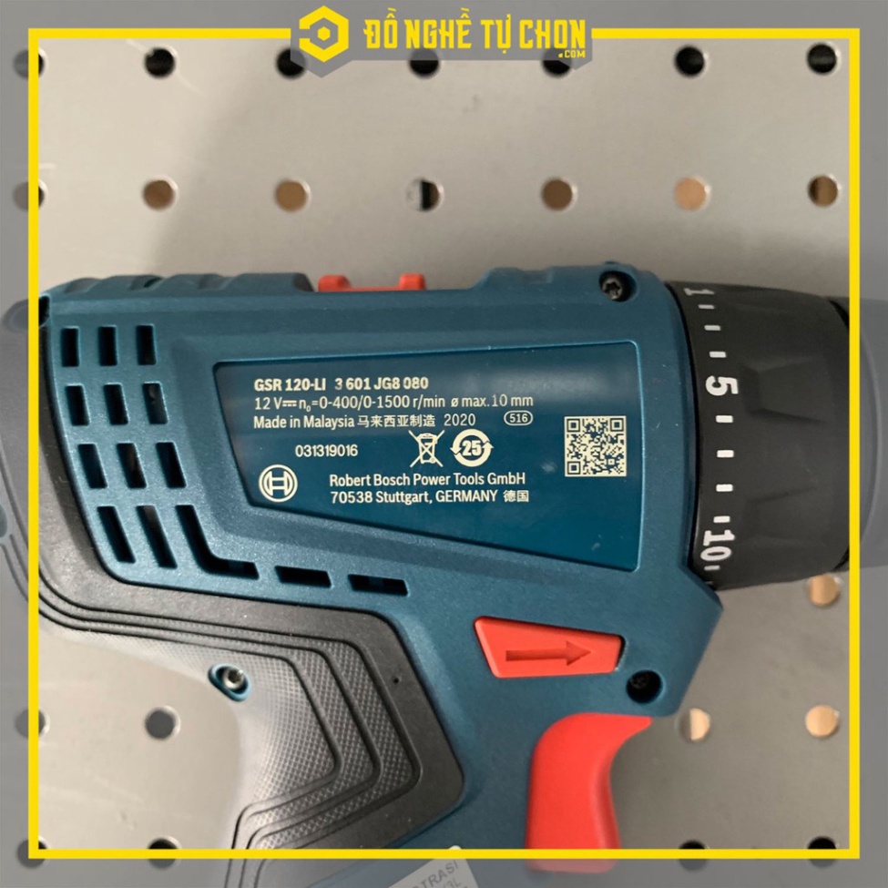 Máy khoan pin BOSCH GSR 120-LI hàng chính hãng giá rẻ