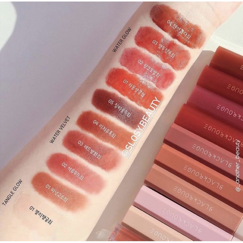 BLACK ROUGH HALF N HALF WATER VELVET [ Son Kem] BLACK ROUGH HALF N HALF TANGLE GLOW [ Son Bóng ] | BigBuy360 - bigbuy360.vn