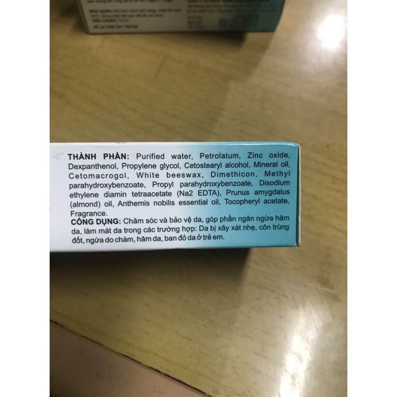 Babypanthen chăm sóc da em bé, khi bị xây xát nhẹ, côn trùng cắn, hăm da, ngứa do_chàm, ban_đỏ_ở_trẻ_em, làm mát da