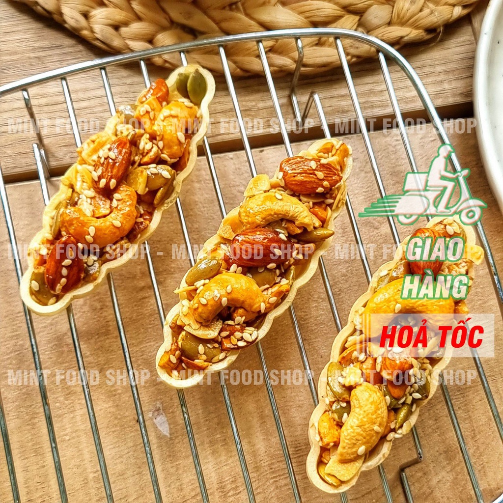 Bánh Thuyền Mix Hạt Dinh Dưỡng  - Túi 100gram
