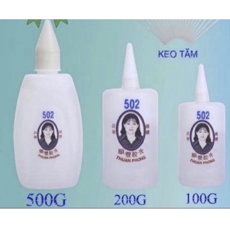 KEO 502 THUẬN PHONG 100gr/chai 200gr/chai