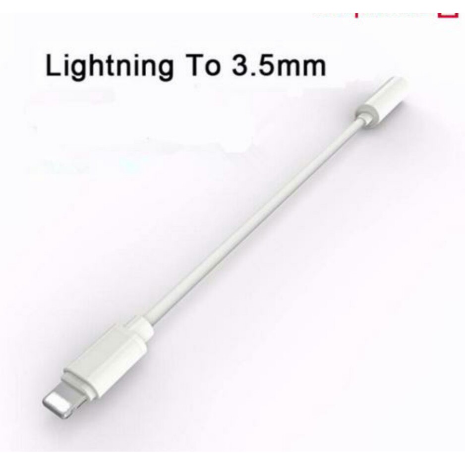 Jack chuyển đổi tai nghe 3.5 sang Lightning iphone 7, 7plus, 8, 8plus , 12  Kết nối bluetooth lỗi 1 đổi 1