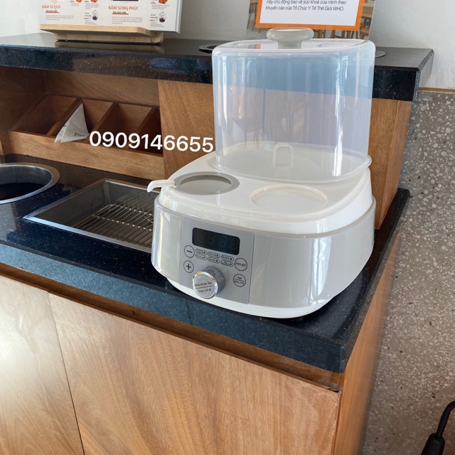 MÁY TIỆT TRÙNG BÌNH SỮA SẤY KHÔ 5in1 DDO : 𝗧𝗜𝗘̣̂𝗧 𝗧𝗥𝗨̀𝗡𝗚 -  𝗦𝗔̂́𝗬 𝗞𝗛𝗢̂ – 𝗛𝗔̂𝗠 𝗦𝗨̛̃𝗔