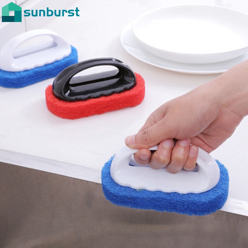 Bàn chải bọt biển tiện lợi lau chùi nhà cửa đa năng