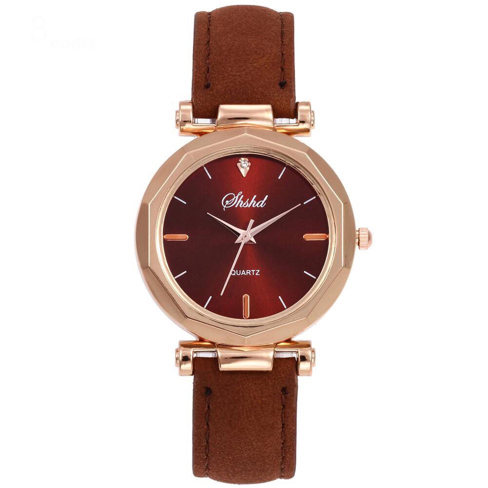 Đồng hồ nữ SHSHD dây da lộn thời trang cao cấp | BigBuy360 - bigbuy360.vn