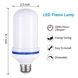 Bóng đèn 9W E27 LED tạo hiệu ứng ánh lửa độc đáo đẹp mắt