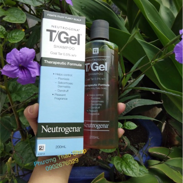 Dầu gội Tgel Neutrogena sạch gàu vảy nến hiệu quả