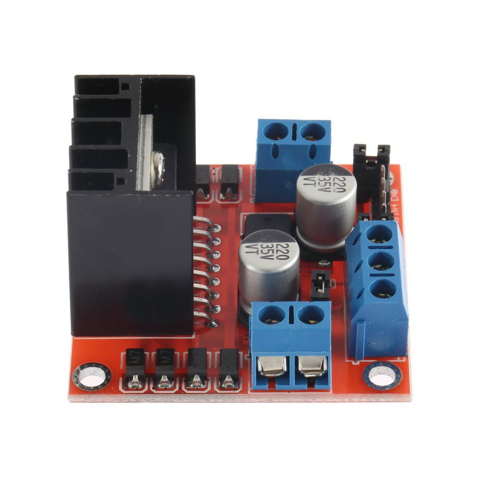 Mô Đun Điều Khiển Động Cơ Bước 2 H L298N Cho Arduino