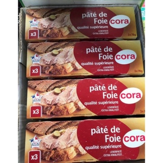 Patê gan,thịt Cora Pháp 234g