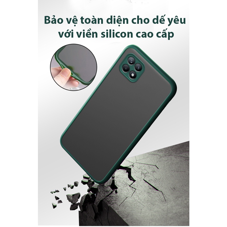 Ốp lưng Samsung M51 A51 A71 A12 Ốp nhám chống bẩn