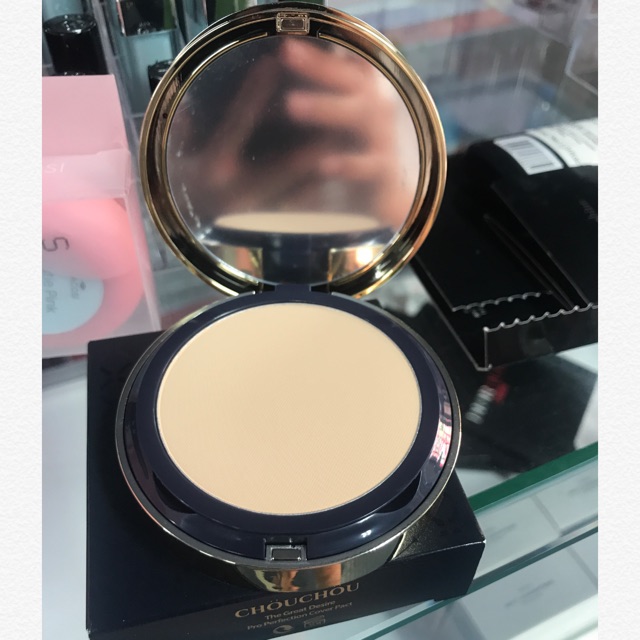 Phấn phủ Chou Chou The Great Desire Pro Perfection Cover Pact SPF45 PA+++