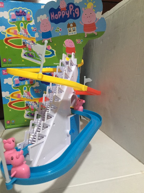 Trò chơi Heo Peppa leo thang  _ pig peppa slide