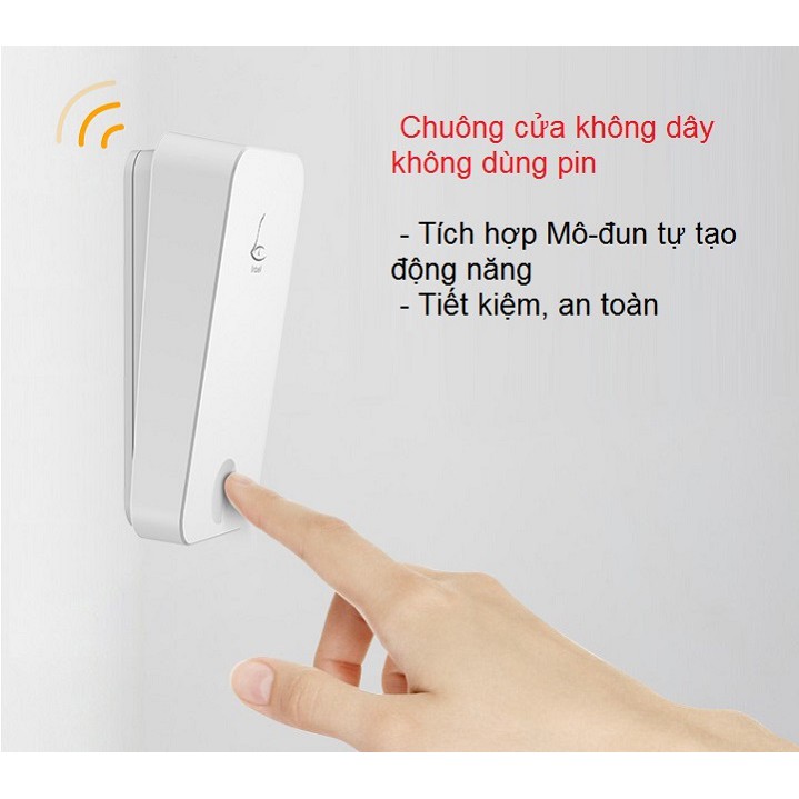 Chuông cửa Linbell G4 không dây bền đẹp, sang trọng